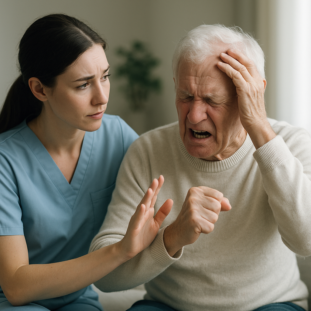 Coping with verbal and physical aggression in patient’s with dementia